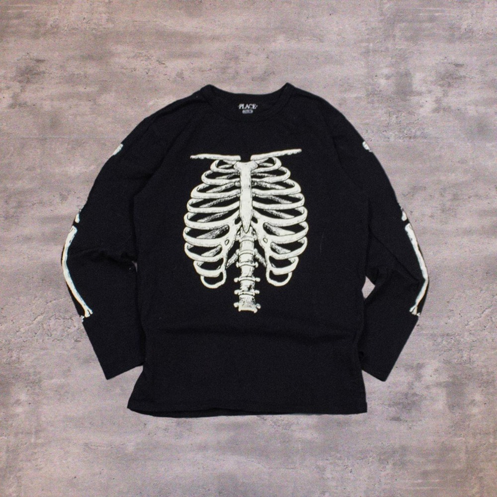 The Children's Place Skelton Supreme Style Long Sleeve T-Shirt